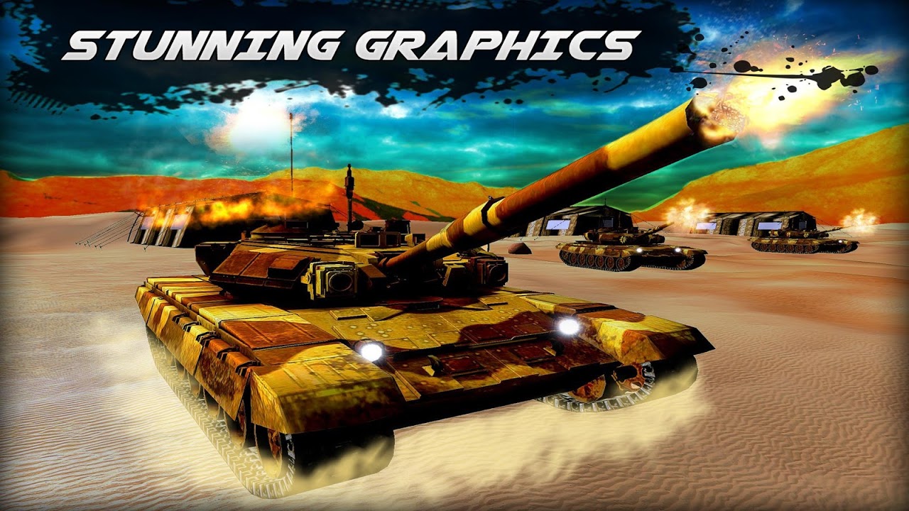 Tank battle Army War Strike 3D