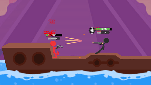 Stickman Shooting Fight Game