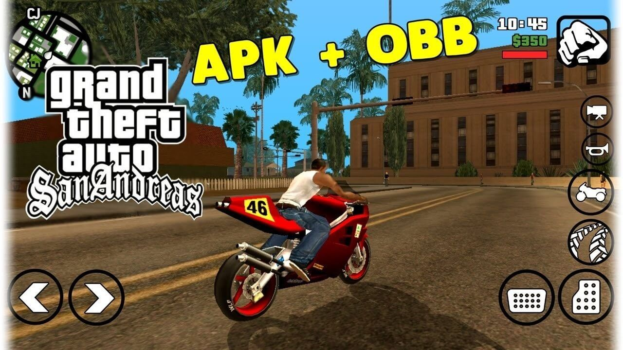 GTA San Andreas APK+MOD+OBB