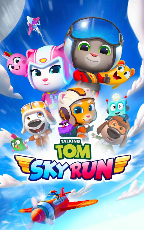 Talking Tom Sky Run