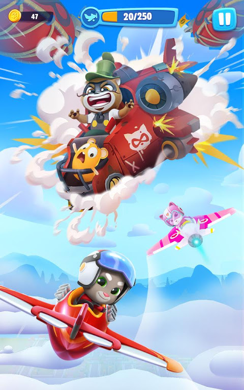 Talking Tom Sky Run