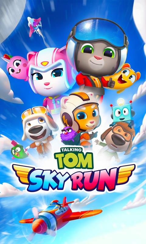 Talking Tom Sky Run