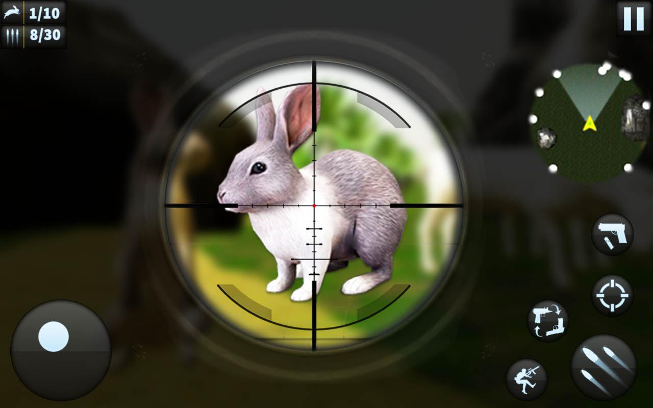 Rabbit Game Sniper Shooting