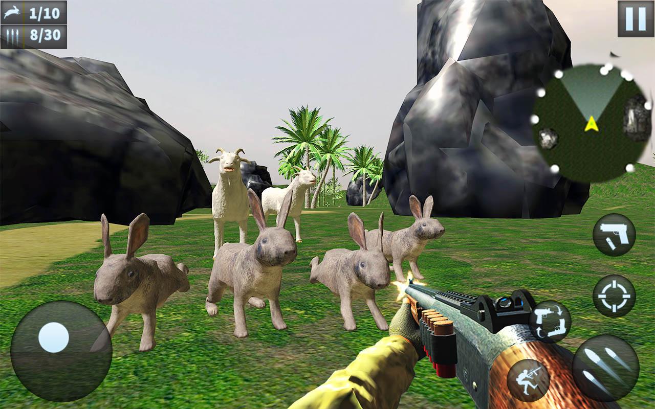 Rabbit Game Sniper Shooting