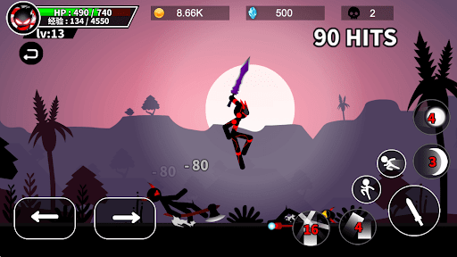 Stickman Battle Fighter Game