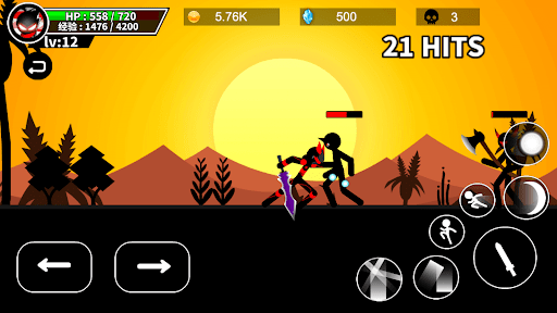 Stickman Battle Fighter Game