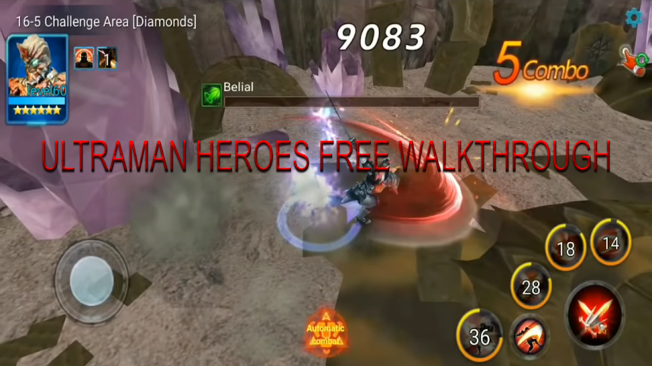 Ultraman Heroes Legend Walkthrough