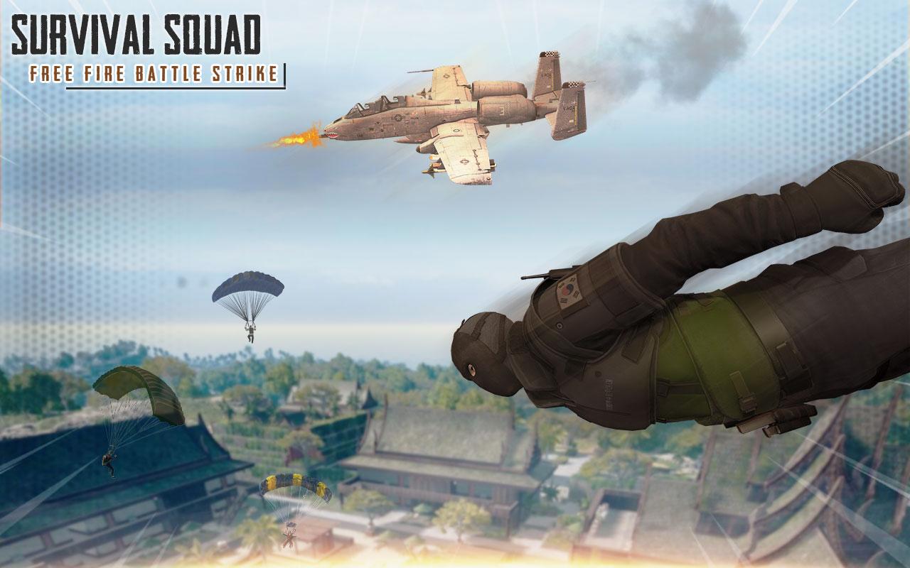 Survival Free Fire Squad Legends Firing Squad