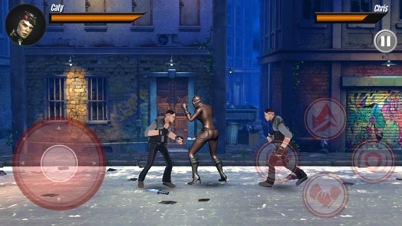 Superheroes Street Fighting Game