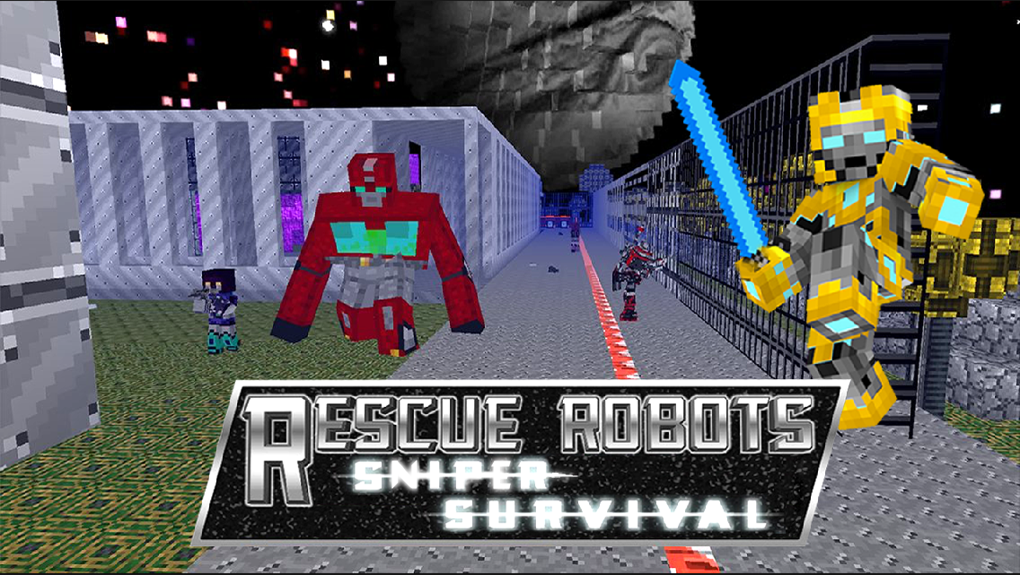 Rescue Robots Sniper Survival