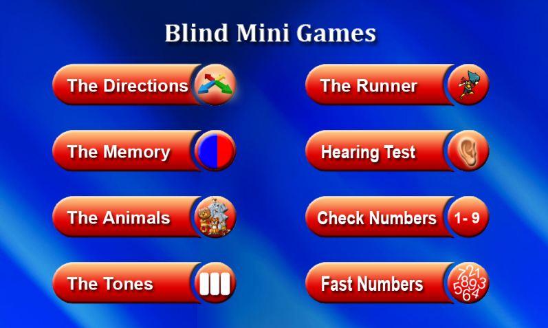 Blind Mini Games