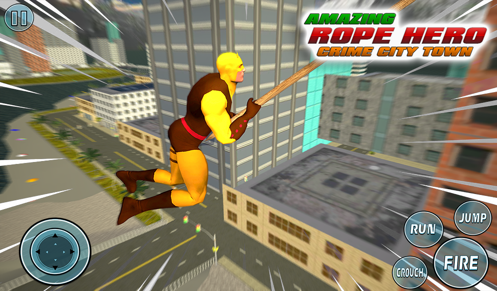 Super Vice Town Rope Hero