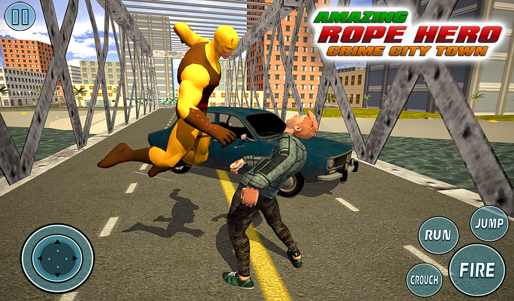 Super Vice Town Rope Hero