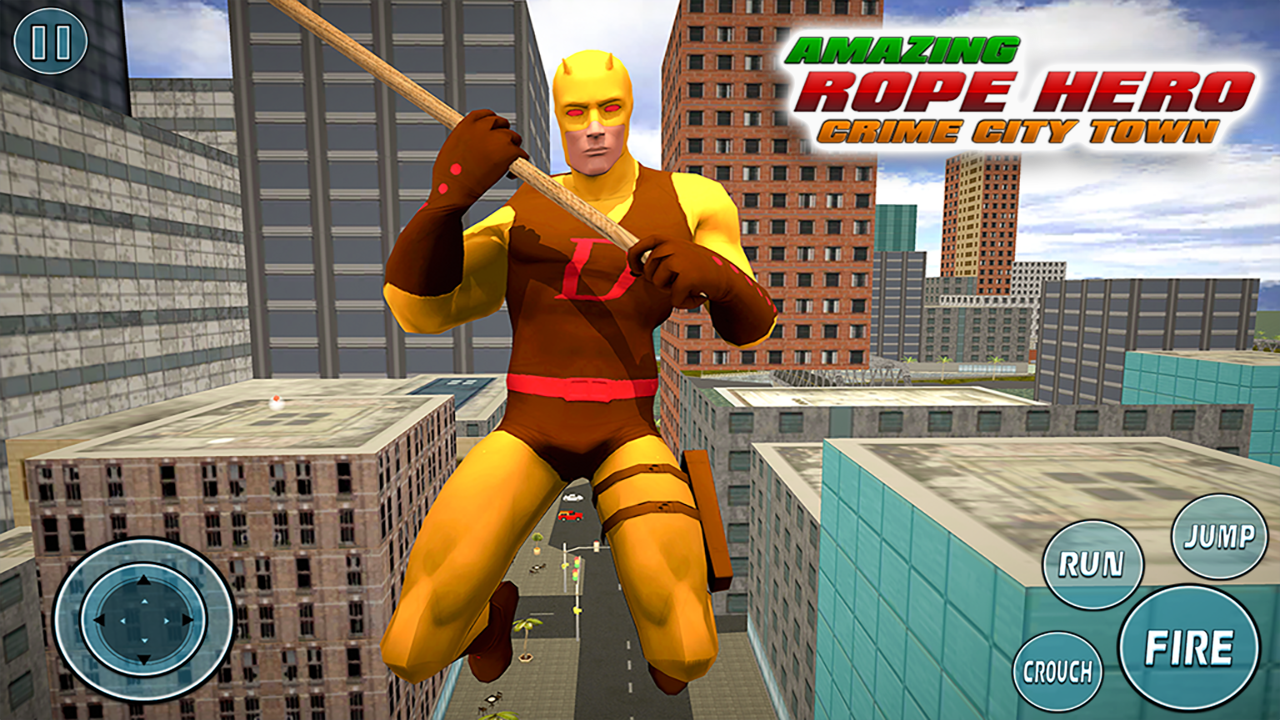 Super Vice Town Rope Hero