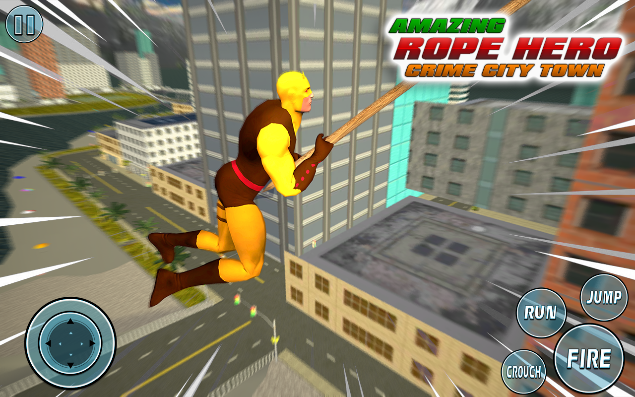 Super Vice Town Rope Hero