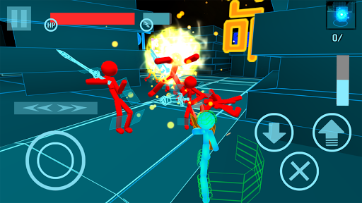 Stickman Neon Gun Warriors