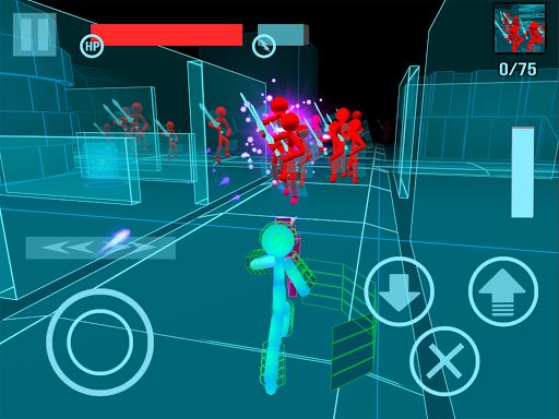 Stickman Neon Gun Warriors