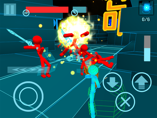 Stickman Neon Gun Warriors