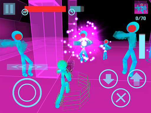 Stickman Neon Gun Warriors