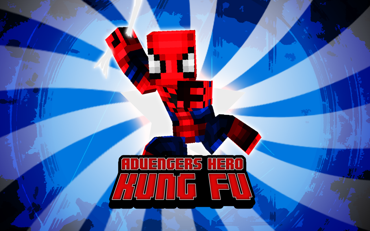 Super Heroes Team The Avengers Kung Fu Action Fighting Minecraft Skins Games