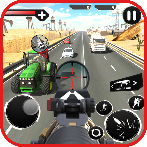 Traffic Sniper Shoot - FPS Gun War