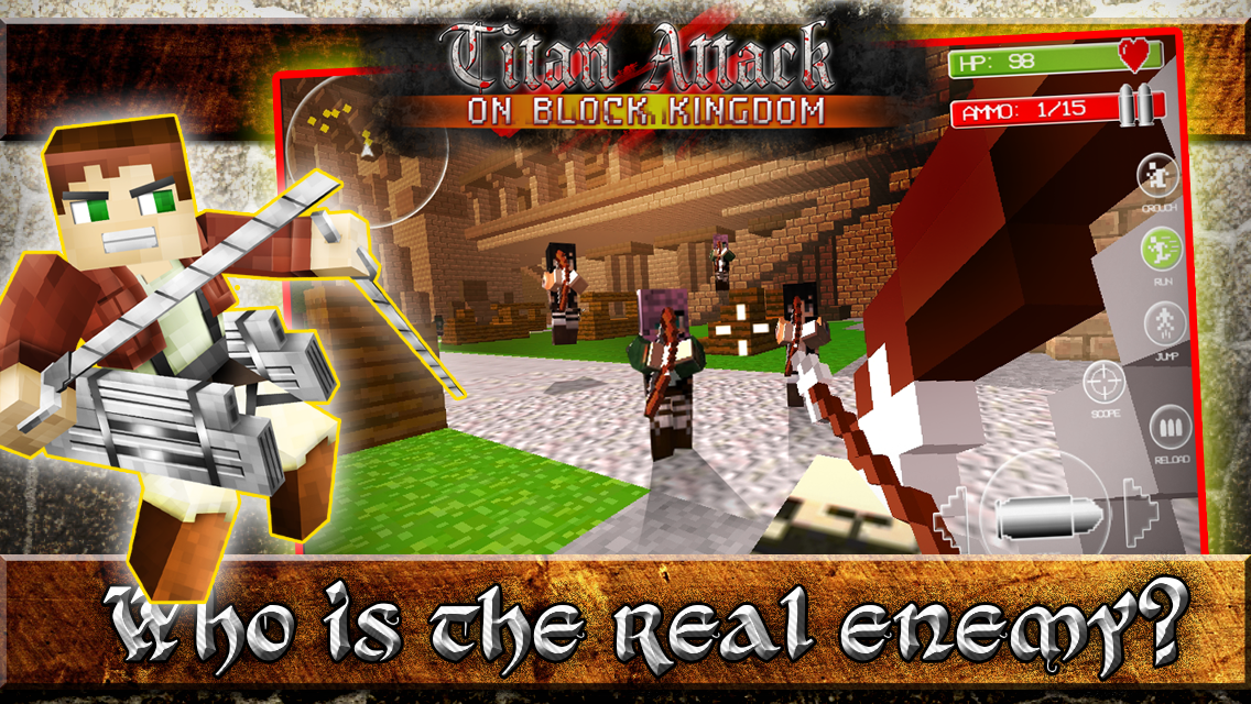 Titan Attack on Block Kingdom