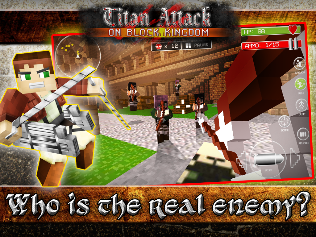 Titan Attack on Block Kingdom