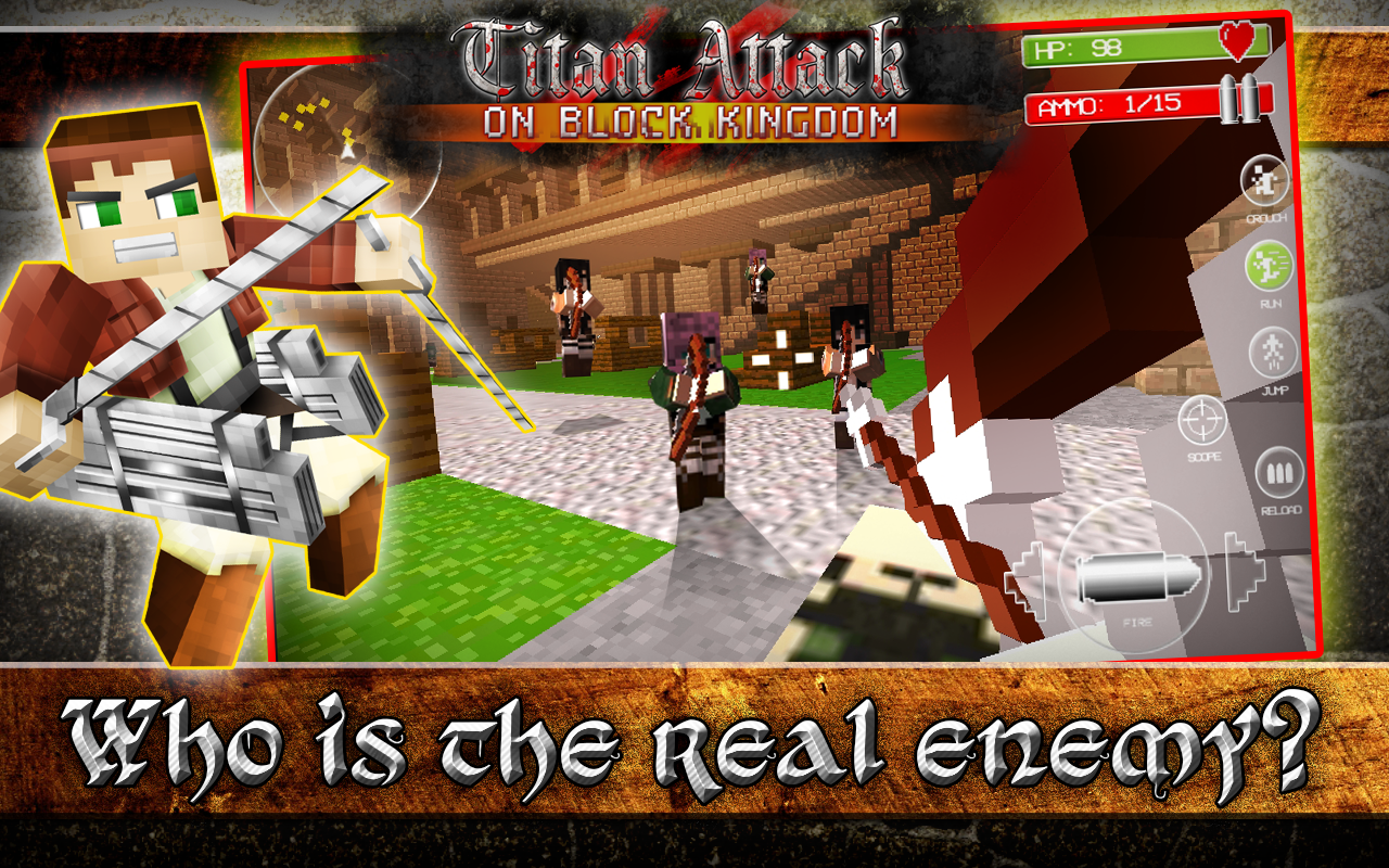 Titan Attack on Block Kingdom