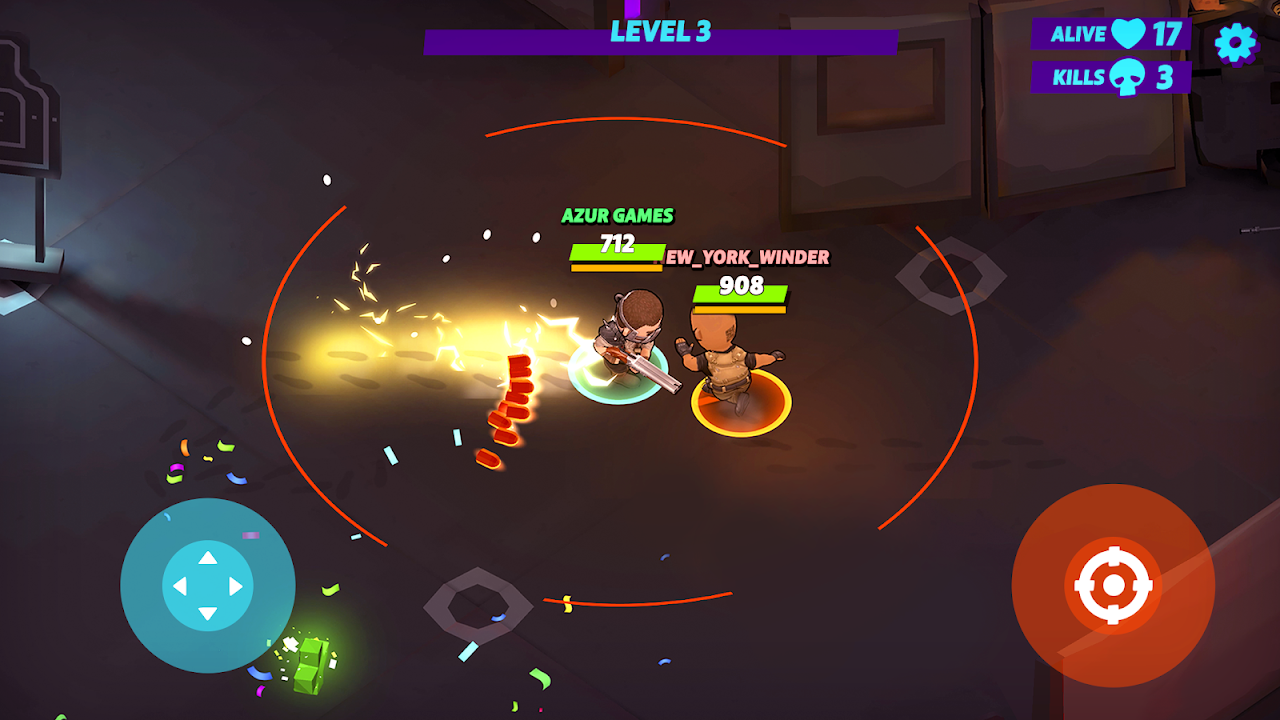 Warriors.io - Battle Royale Action