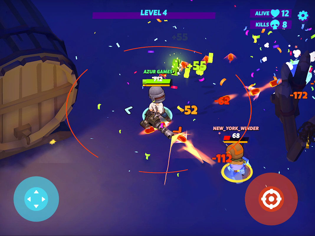 Warriors.io - Battle Royale Action