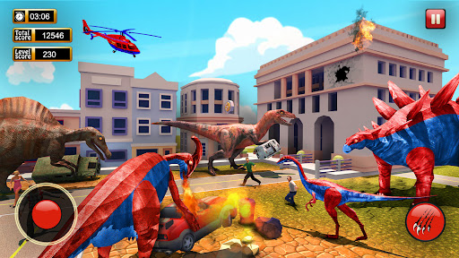 Dinosaur Games City Rampage