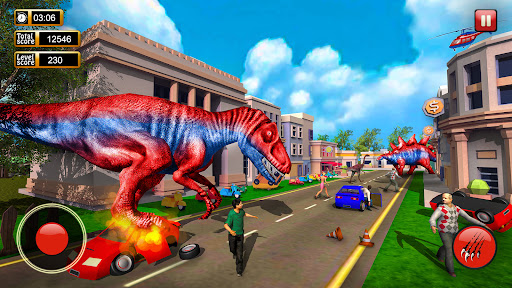 Dinosaur Games City Rampage