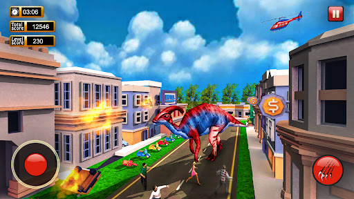 Dinosaur Games City Rampage