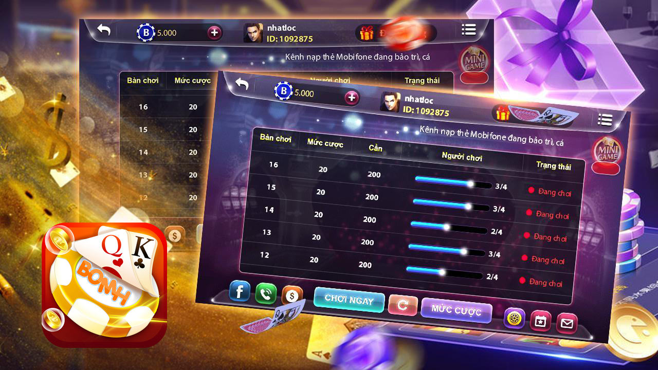 BomH Ban Ca Online - Game Bai Doi Thuong