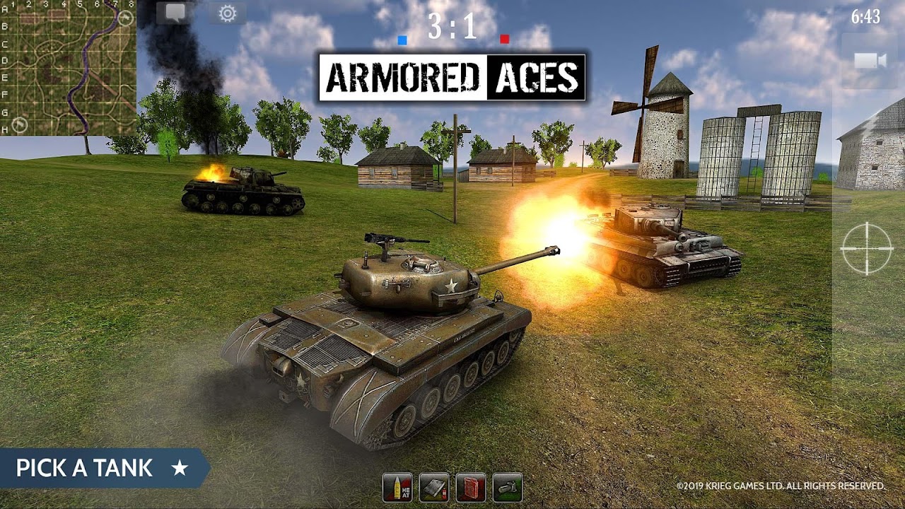 Armored Aces - Tank War