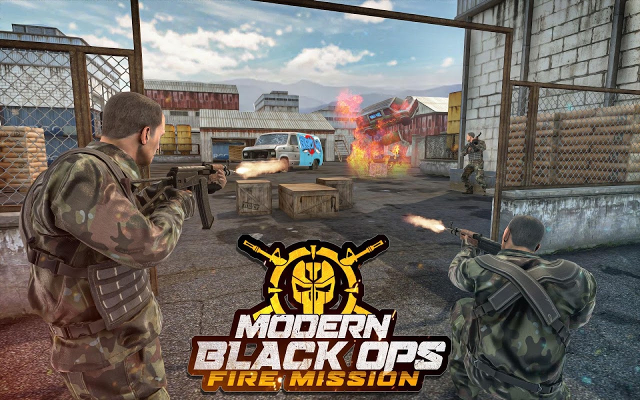 Modern Black Ops FPS Offline