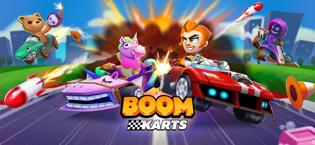 Boom Karts Multiplayer Racing