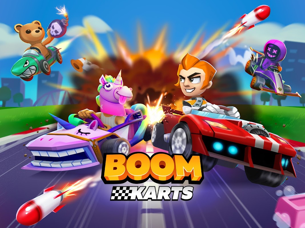 Boom Karts Multiplayer Racing