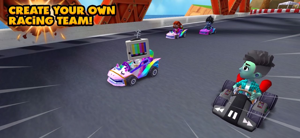 Boom Karts Multiplayer Racing