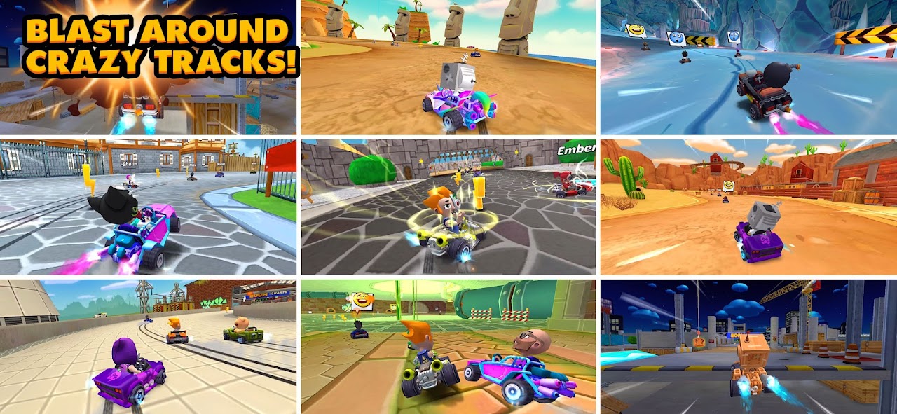 Boom Karts Multiplayer Racing