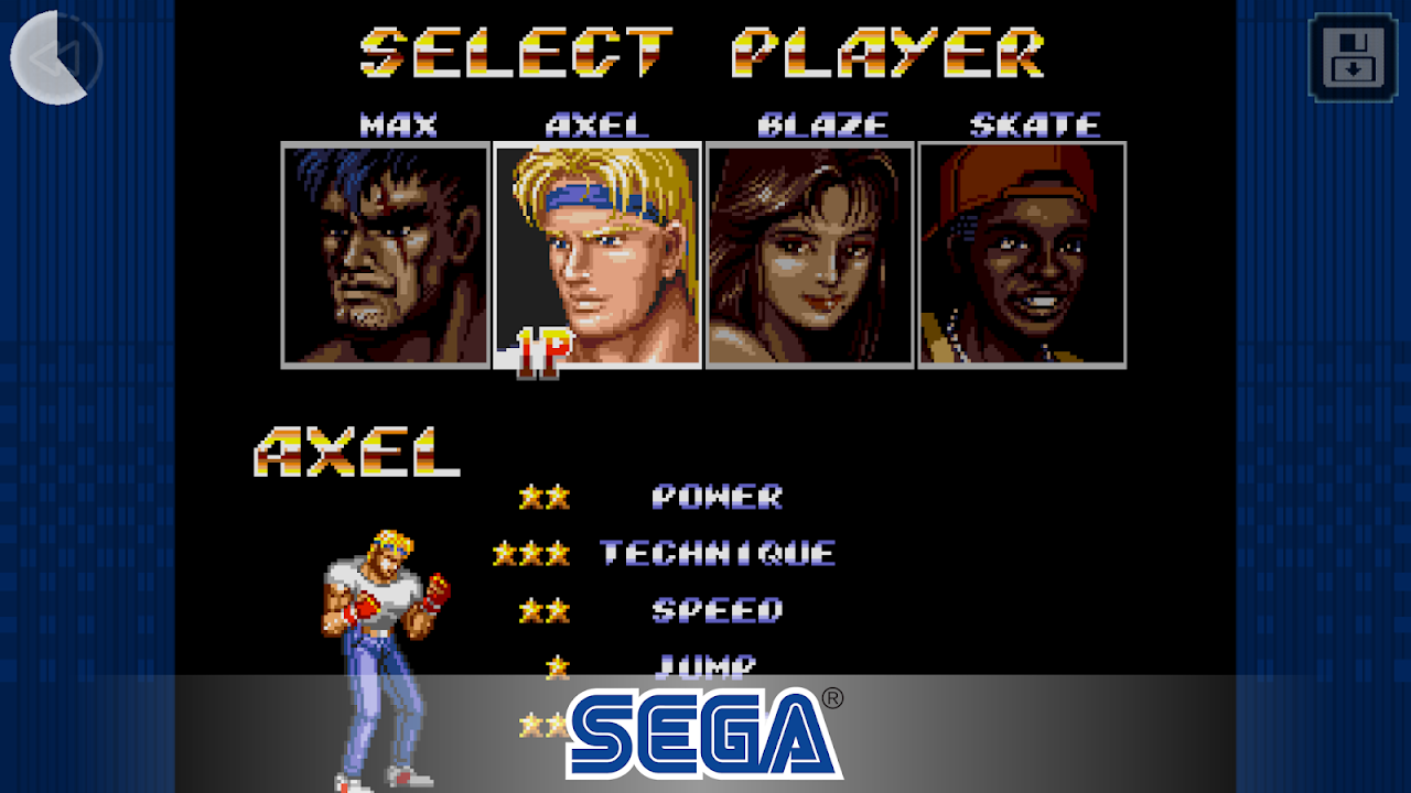 Streets of Rage 2 Classic