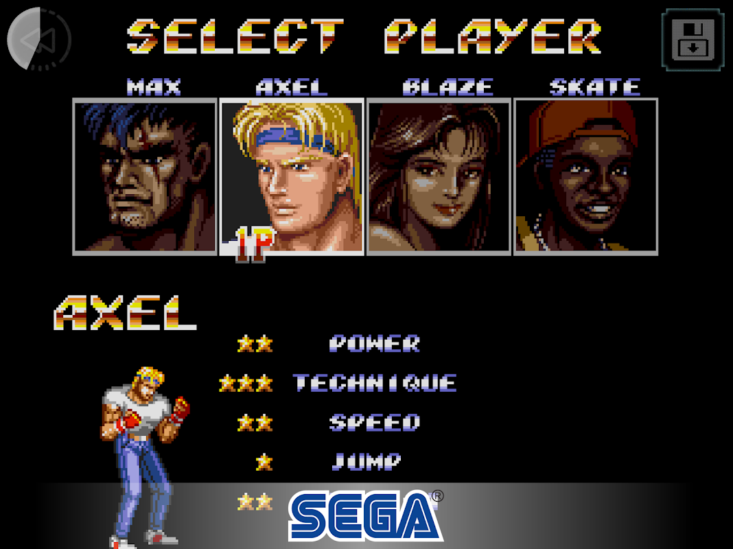 Streets of Rage 2 Classic