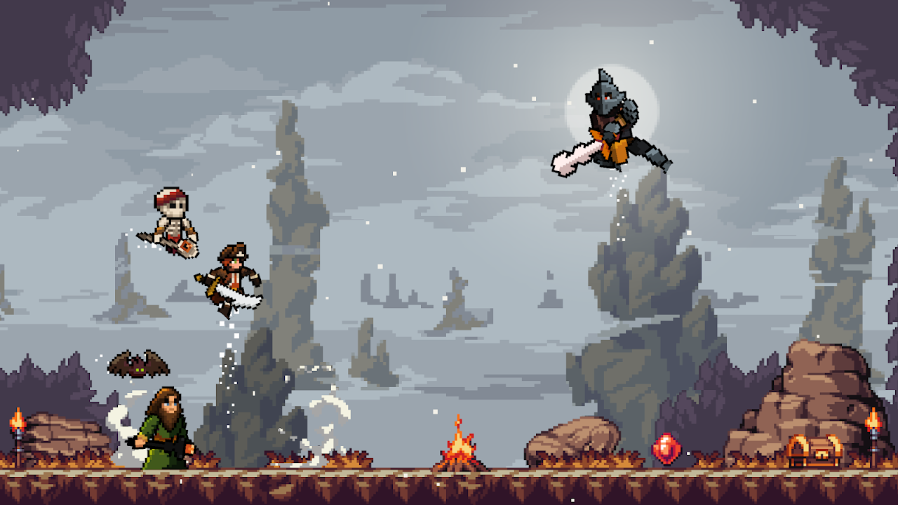 Apple Knight Action Platformer