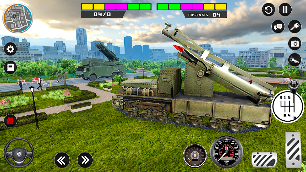 Rocket Attack Missile Truck 3d