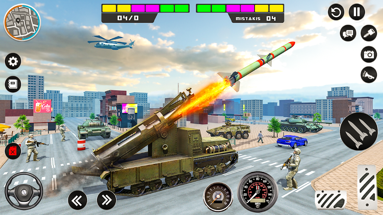 Rocket Attack Missile Truck 3d