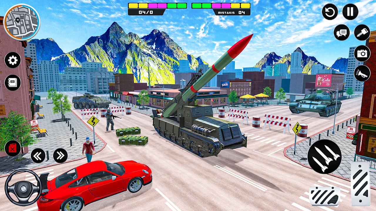 Rocket Attack Missile Truck 3d