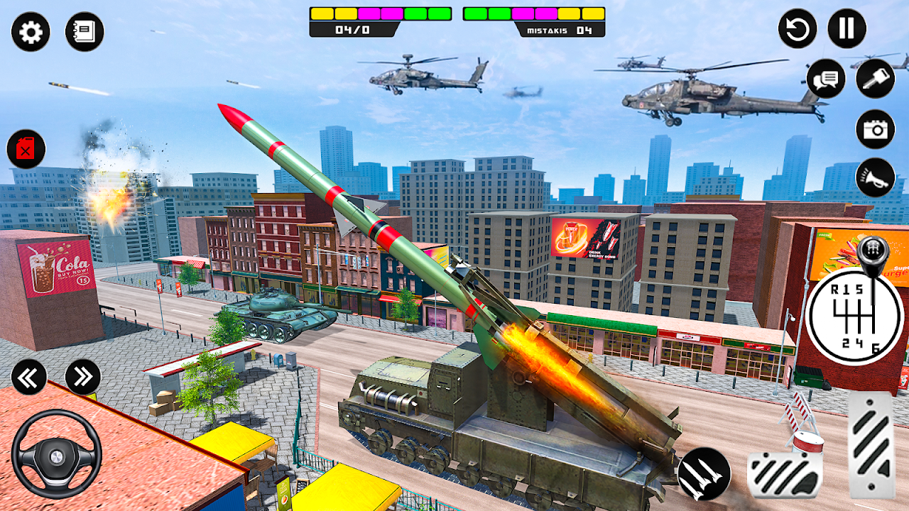 Rocket Attack Missile Truck 3d