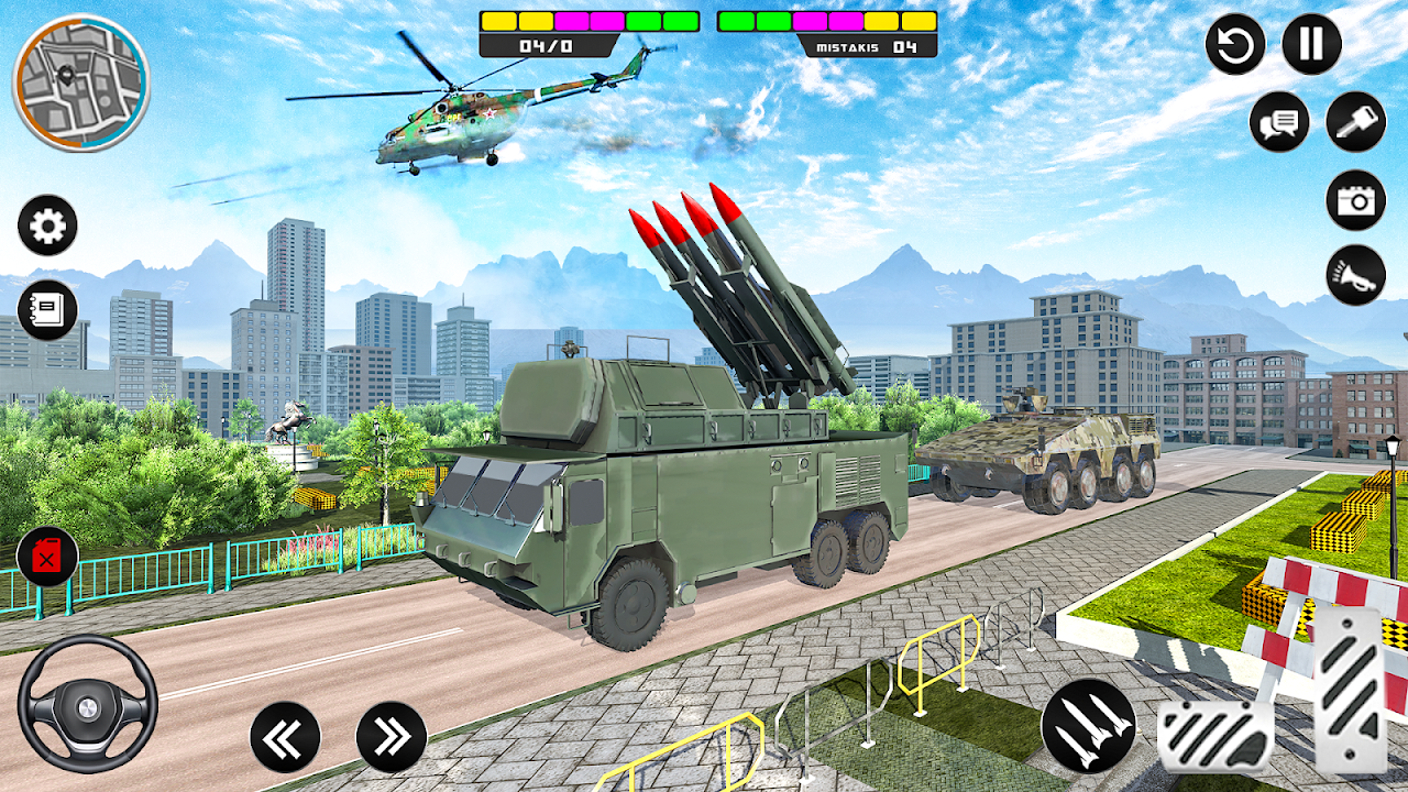 Rocket Attack Missile Truck 3d