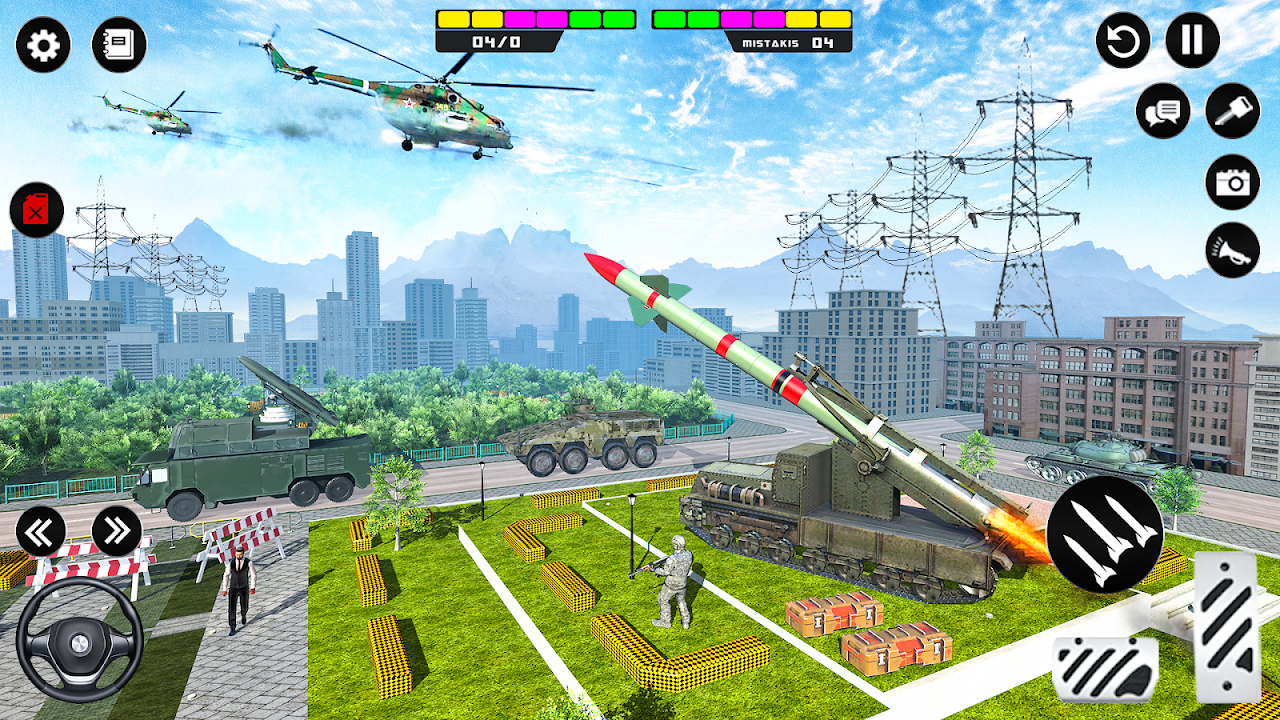 Rocket Attack Missile Truck 3d