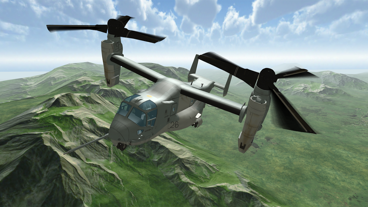 Osprey Operations - Helicopter Flight Simulator